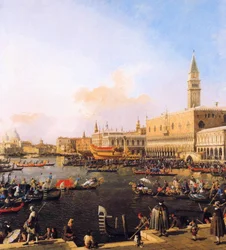 Venetië, Bacino di San Marco op Hemelvaartsdag